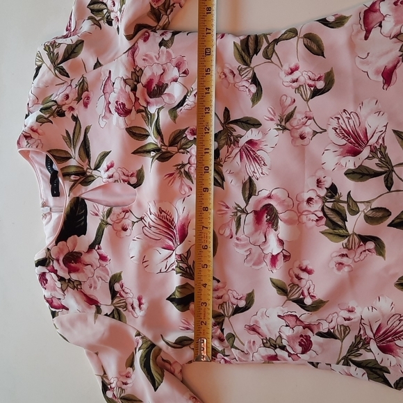 White House Black Market pink floral dress size 4 - Picture 11 of 12